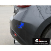Dekor samolepící GECKO modrý