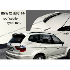 BMW X3 (E83) SUV 2004+ zadný spoiler (EÚ homologácia)