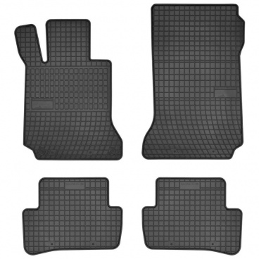 Gumové koberce, MERCEDES C-KLASA W204, 2007-2014 Gumové koberce, MERCEDES C-KLASA W204, 2007-2014