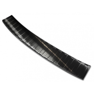 Nerez lišta hrany zadného nárazníka FORD KUGA 2 2013-19 čierna brúsená