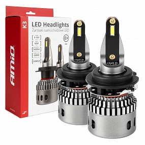 Autožiarovky LED série K3 H7-6 12V 6000K Canbus Autožiarovky LED série K3 H7-6 12V 6000K Canbus