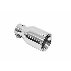Koncovka tlmiča 89mm vstup 51mm Leštená