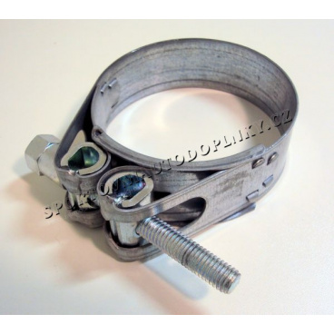 Oceľové spony skrutkované pre priemer 51-104 mm (vonkajší) Oceľové spony skrutkované pre priemer 51-104 mm (vonkajší)