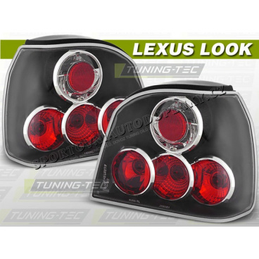 VW Golf III 1991-97 zadné lampy black (LTVW55)