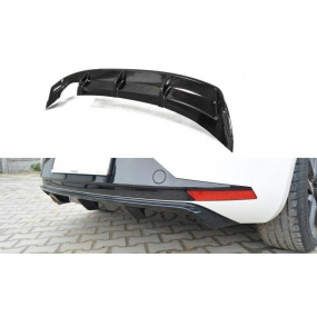 Dyfuzor Tylny Seat Leon III FR - Gloss Black