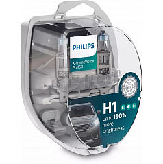 Halogénové žiarovky Philips X-tremeVision H1 12V 55W +150% 2 ks