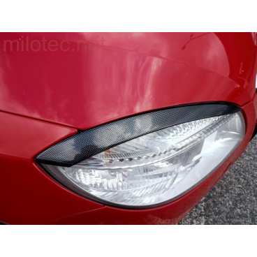 Kryty svetlometov (mračítka), karbón design - Škoda Fabia II Lim., Combi, Scout 2007-2010 - Škoda Roomster, Scout 2006-2010 Kryty svetlometov (mračítka), karbón design - Škoda Fabia II Lim., Combi, Scout 2007-2010 - Škoda Roomster, Scout 2006-2010