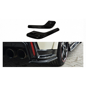 Splitter Honda Civic IX Type-R Tył Boczne Gloss Black