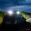 Svetlo pracovné hranaté 9 LED 110x110 m 35W FLAT 9-36V