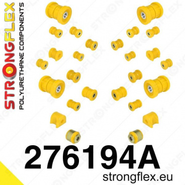 Subaru BRZ StrongFlex Sport kompletní sestava silentbloků 26 ks Subaru BRZ StrongFlex Sport kompletní sestava silentbloků 26 ks