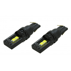 Žárovka 4LED 3030 12V T10 s rezistorem CAN-BUS ready bílá 2ks