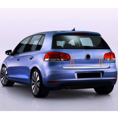 Nerez lišty prahov dverí VW Golf 6 2008-12