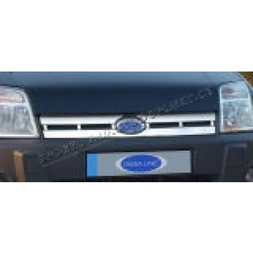 Ford Connect 06+ nerez chróm kryt prednej masky Omsa Ford Connect 06+ nerez chróm kryt prednej masky Omsa