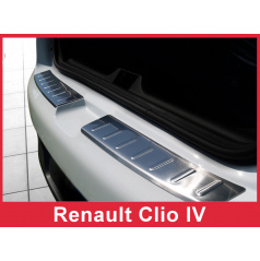 Nerez kryt- ochrana prahu zadného nárazníka Renault Clio IV 2013-17