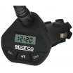 Sparco držiak telefónu s USB a vstavaným FM pre prehranie hudby z vášho telefónu + handsfree
