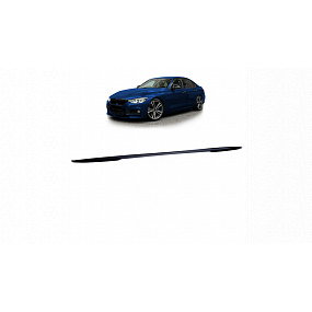 Zadné krídlo BMW 3 F30 Lip Matná Čierna Zadné krídlo BMW 3 F30 Lip Matná Čierna