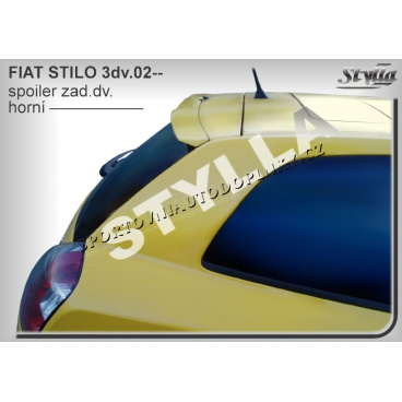 Fiat Stilo 3D (02+) spoiler zadných dverí horný