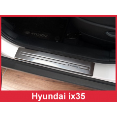 Nerez ochranné lišty prahu dverí 4ks Hyundai ix35 2010-16