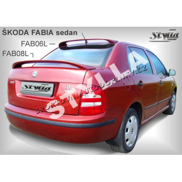 Škoda Fabia sedan spoiler zadnej kapoty (EÚ homologácia)