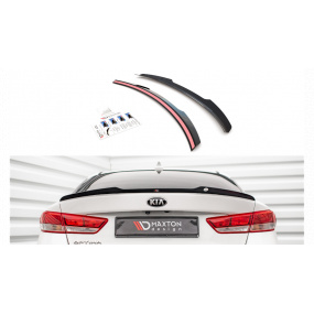 Przedłużenie Spoilera Kia Optima IV Gloss Black
