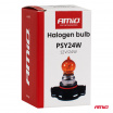 Halogénová žiarovka PSY24W 12V 24W PG20-4 AMBER AMIO-04519