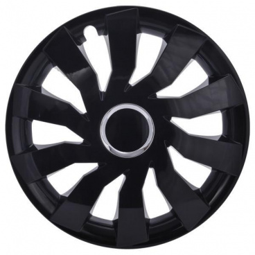 Kryty kolies Cliff black 14-16 (sada 4 ks)