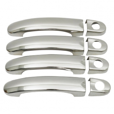 Nerez kryty kľučiek Omtec VW Transporter T5, T6, Caddy, Touran 8 ks (zatváranie všetkých dverí)