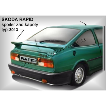 Škoda Rapid spoiler zadnej kapoty 3013