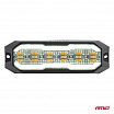 Obrysová výstražná oranžová lampa s funkciou cúvacích svetiel LED R65 R148 12V 24V 24W