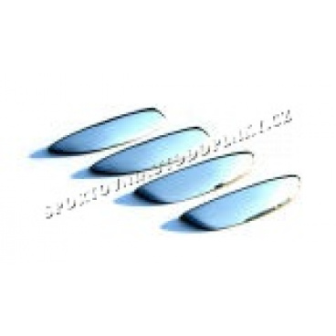 Dacia Logan - nerez chróm kryty kľučiek Omsa Line - skladom Dacia Logan - nerez chróm kryty kľučiek Omsa Line - skladom