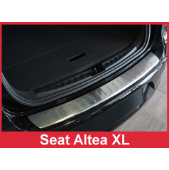 Nerez kryt- ochrana prahu zadného nárazníka Seat Altea XL 2006-16
