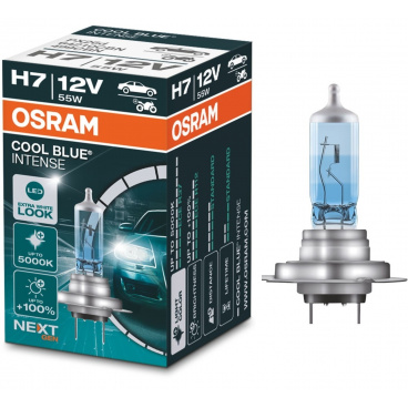 Žiarovka Osram H7 12V 55W PX26d Cool Blue Intense 5000K +100% Žiarovka Osram H7 12V 55W PX26d Cool Blue Intense 5000K +100%