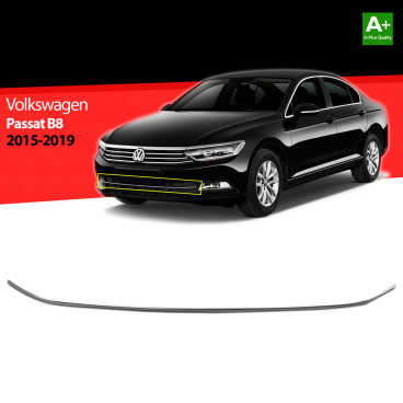 Nerez spodná lišta chladiča VW Passat B8 2014-19 Nerez spodná lišta chladiča VW Passat B8 2014-19