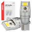 LED žiarovky CANBUS T10 W5W 2SMD 3570 Biela 12V 24V