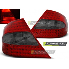 MERCEDES CLK W209 2003-2010 ZADNÍ LED LAMPY RED SMOKE