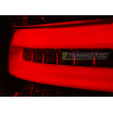 BMW E92 09.2006-03.2010 zadné lampy LED BAR red white (LDBME4)