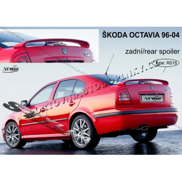 Škoda Octavia 1996-04 zadný spoiler (EÚ homologácia) Škoda Octavia 1996-04 zadný spoiler (EÚ homologácia)