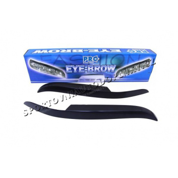 Honda Civic 1992-95 predné mračítka (čierny plast)