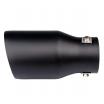 Nerezová koncovka výfuku 89 mm čierna