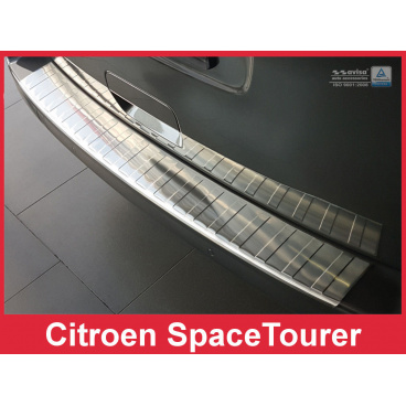 Nerez kryt- ochrana prahu zadného nárazníka Citroen Space Tourer 2016+
