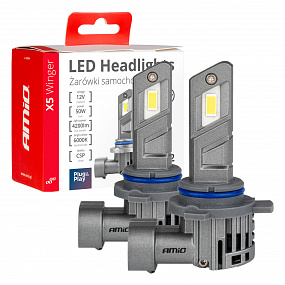 Automobilové LED žiarovky série X5 Winger HIR2 6000K Canbus AMIO-03950 Automobilové LED žiarovky série X5 Winger HIR2 6000K Canbus AMIO-03950