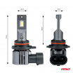 Automobilové LED žiarovky série X4 Aviator HIR2 9012 6500K Canbus