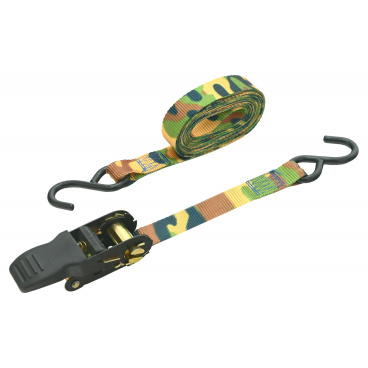 Popruh s ráčnou a háky 1ks 250daN 25mm x 5m KAMU Popruh s ráčnou a háky 1ks 250daN 25mm x 5m KAMU