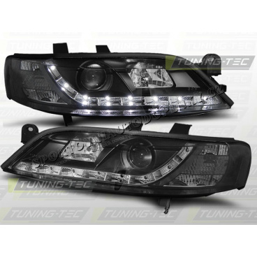 OPEL VECTRA B 1995-98 PŘEDNÍ ČÍRÁ SVĚTLA DAYLIGHT LED BLACK OPEL VECTRA B 1995-98 PŘEDNÍ ČÍRÁ SVĚTLA DAYLIGHT LED BLACK