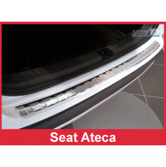 Nerez kryt- ochrana prahu zadného nárazníka Seat Ateca 2015-16