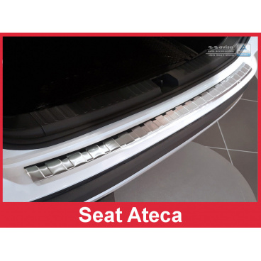 Nerez kryt- ochrana prahu zadného nárazníka Seat Ateca 2015-16