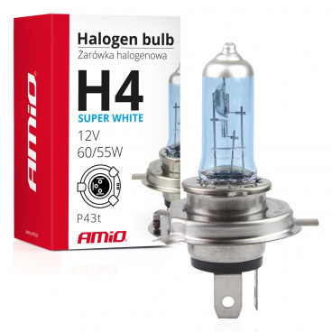 Halogénová žiarovka H4 12V 60/55W Vertex Super White Halogénová žiarovka H4 12V 60/55W Vertex Super White