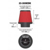 Kónický filter AEM 21-209EDK 152mm