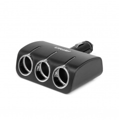 Rozdeľovač zásuvky zapaľovača 12V 24V 120W 90° AMIO-04358