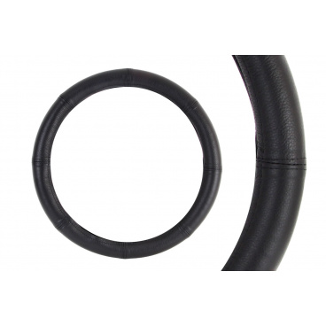 Kožený poťah na volant automobilu XL 41-43cm AMIO-01768